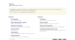 Desktop Screenshot of ict.hethooghuis.nl