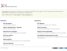 Tablet Screenshot of ict.hethooghuis.nl